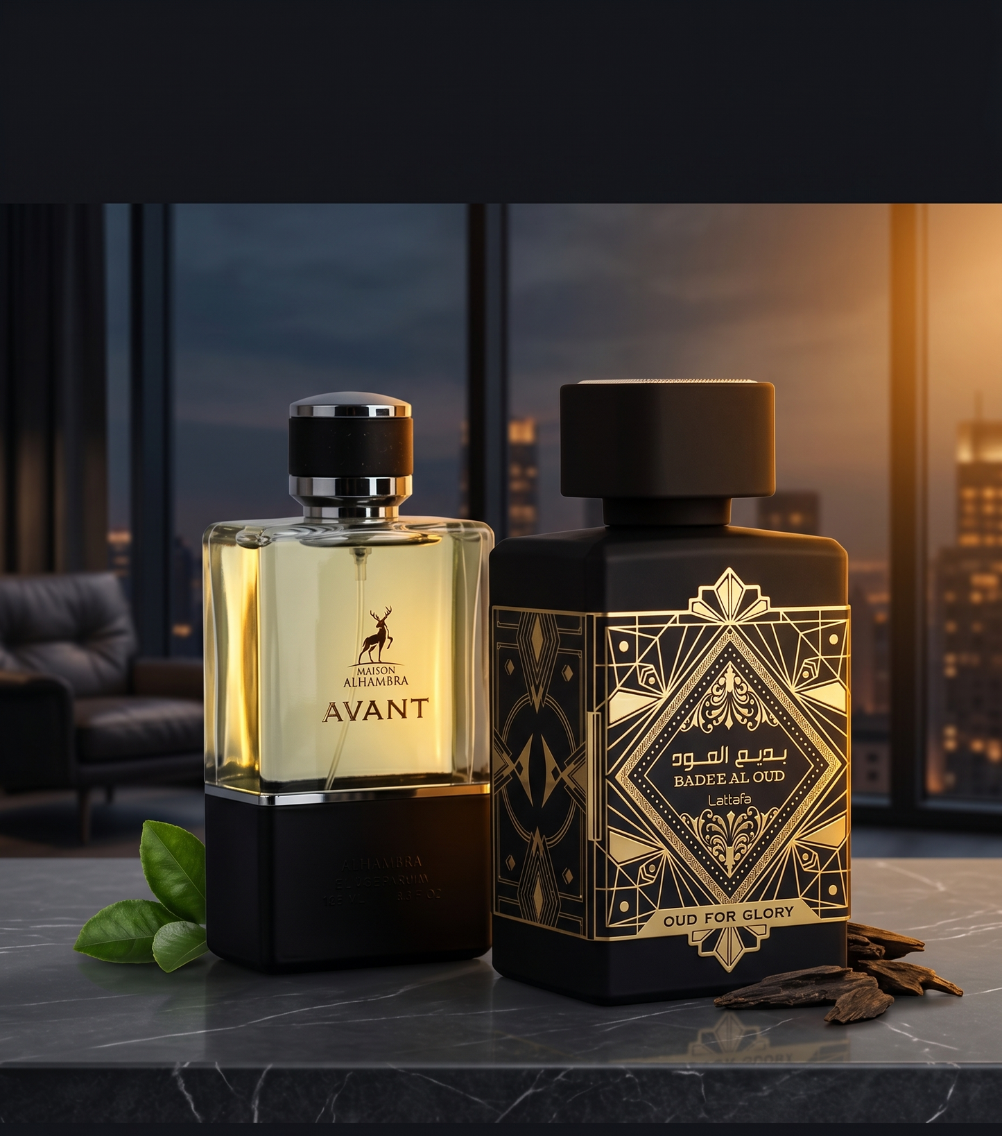 Pack Duo Black Edition — Avant & Oud for Glory