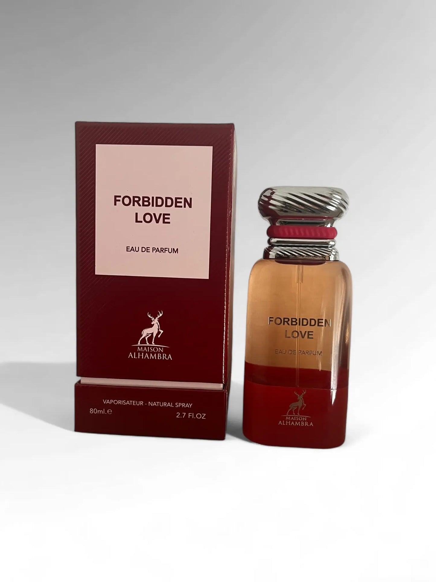 Parfum Forbidden Love de Maison Alhambra - Une fragrance unisexe inspirée de Lost Cherry de Tom Ford. Découvrez ce parfum audacieux et sensuel au Maroc sur Sentoria.ma, votre parfumerie en ligne pour des parfums unisexes uniques à Casablanca et dans tout le Maroc.