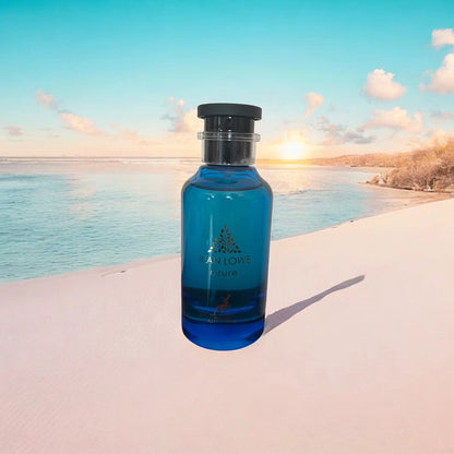 Parfum Jean Lowe Azure de Maison Alhambra - Une fragrance pour homme inspirée de Afternoon Swim de Louis Vuitton. Explorez ce parfum intense et luxueux au Maroc sur Sentoria.ma, votre parfumerie en ligne à Casablanca. Parfums pour hommes exclusifs disponibles au Maroc.