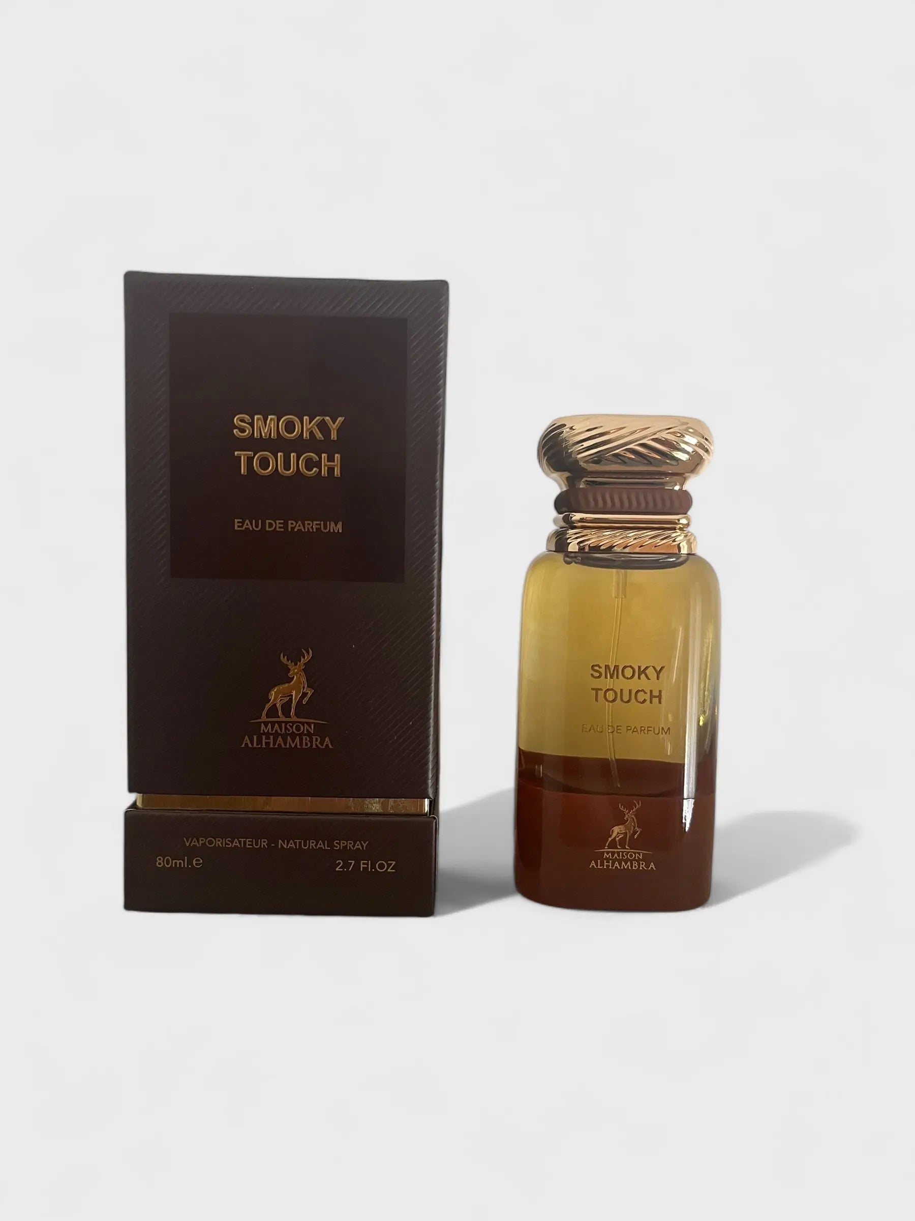 Parfum Smoky Touch de Maison Alhambra - Une fragrance pour homme inspirée de Tuscan Leather de Tom Ford. Explorez ce parfum intense et cuiré au Maroc sur Sentoria.ma, votre parfumerie en ligne à Casablanca. Parfums pour hommes exclusifs disponibles au Maroc.