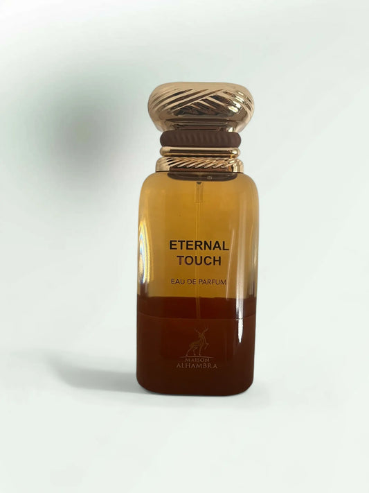Parfum Eternal Touch de Maison Alhambra - Une fragrance pour homme inspirée de Tobacco Vanille de Tom Ford. Explorez ce parfum chaud et envoûtant au Maroc sur Sentoria.ma, votre parfumerie en ligne à Casablanca. Parfums pour hommes disponibles au Maroc.