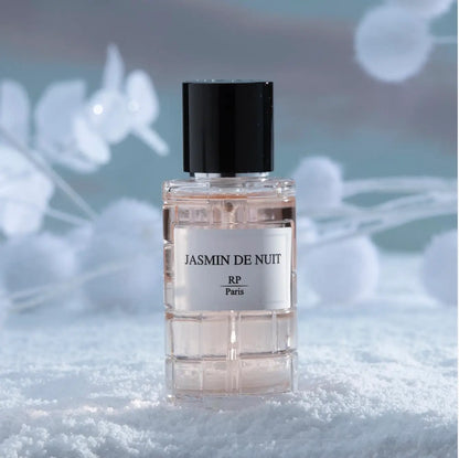 Parfum Jasmin de Nuit de RP Paris - Une fragrance unisexe inspirée de Jasmin des Anges de Dior. Découvrez ce parfum floral et envoûtant au Maroc sur Sentoria.ma, votre parfumerie en ligne pour des parfums unisexes uniques à Casablanca et dans tout le Maroc.