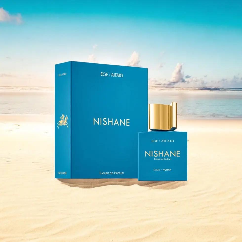 Ege Nishane, parfum de niche unisexe aux notes fraîches et boisées.