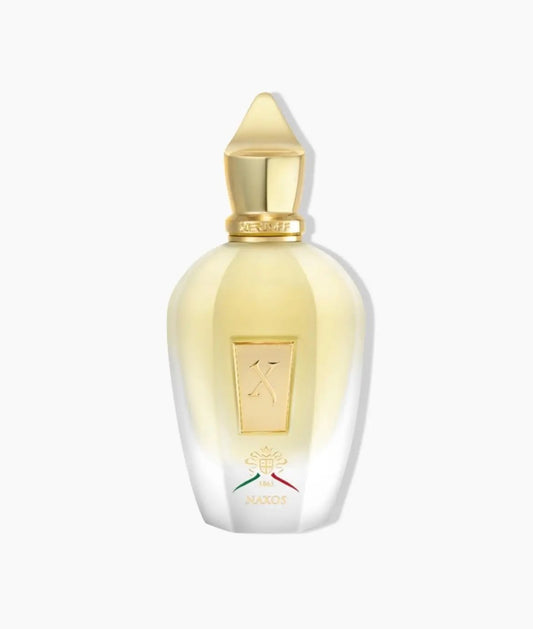 Xerjoff Naxos, parfum de niche homme aux notes de tabac et vanille.