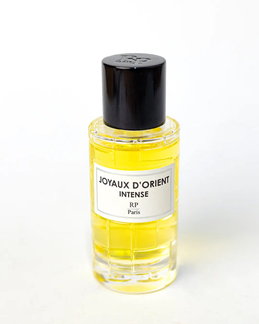 Parfum Joyaux d'Orient Intense de RP Paris - Une fragrance unisexe inspirée de Baccarat Rouge 540 de Maison Francis Kurkdjian. Découvrez ce parfum envoûtant au Maroc sur Sentoria.ma, votre parfumerie en ligne pour des parfums unisexes de luxe à Casablanca et dans tout le Maroc.